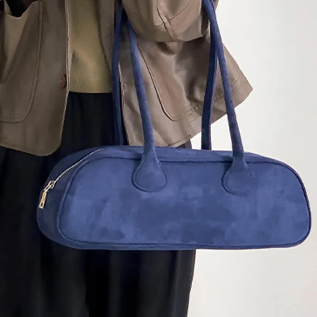 Borsa in suede vegano Aveline