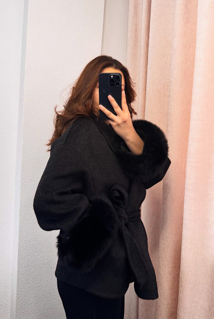 Grace Faux Fur Coat - SOERA Store