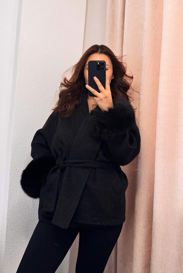 Grace Faux Fur Coat - SOERA Store