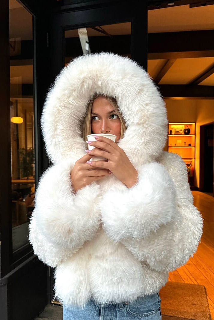 Henna Faux Fur Jacket - SOERA Store