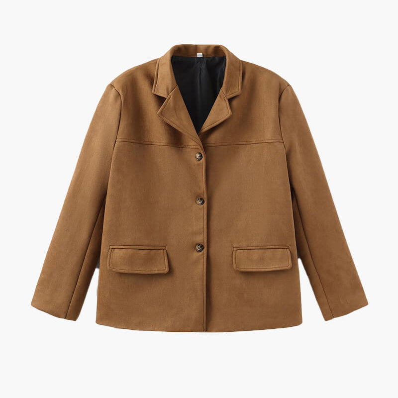 Matilda faux suede Jacket - SOERA Store
