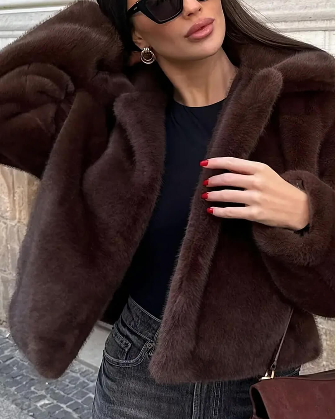 Soera Alexandra Faux Fur Jacket