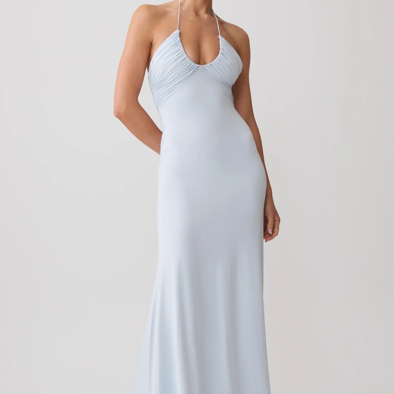 Valentina Halterneck Meerjungfrau Maxikleid