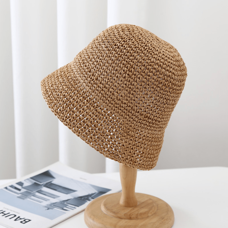 SOERA Beatrice Elegant Sun Protection Bucket Hat - Accessories - Brown