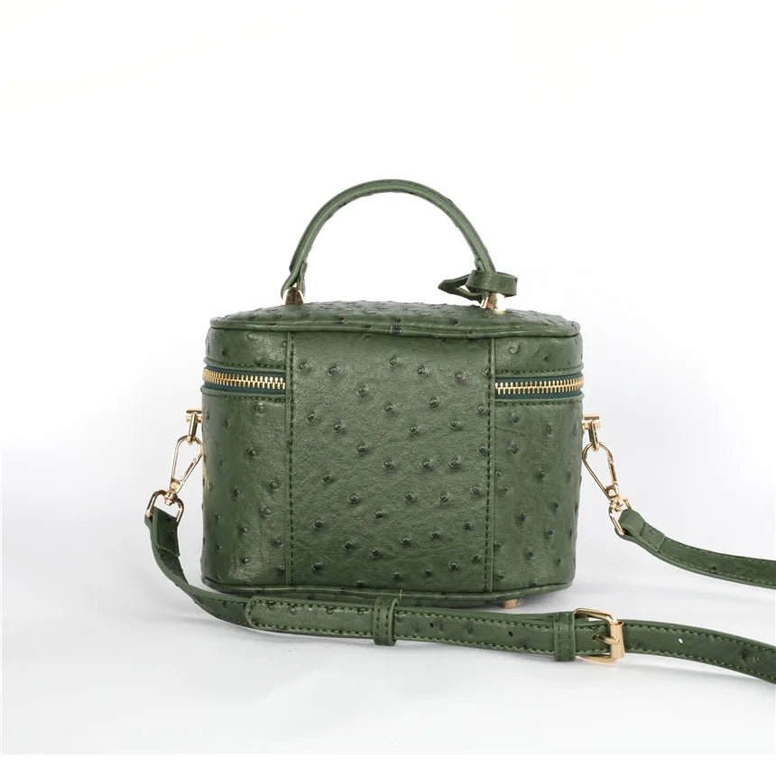 SOERA Delphine leather Box Bag - Bag - Green