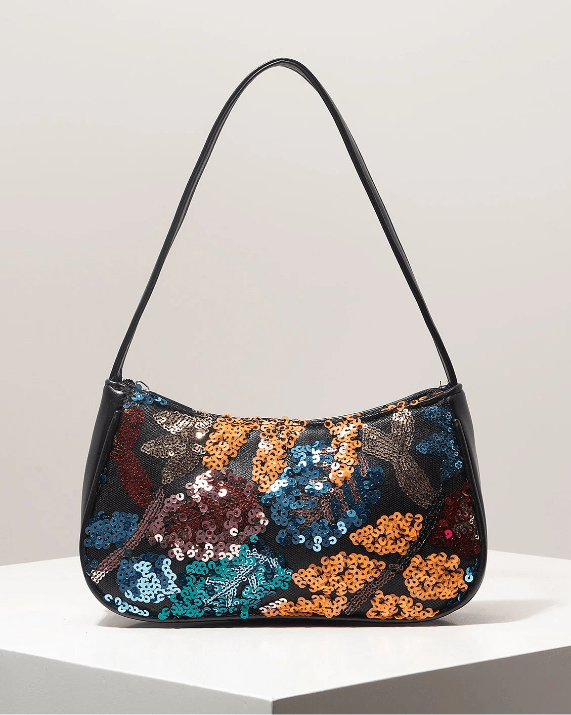 SOERA Marina Embroidered Sequin Shoulder Bag - Bag - No. 5