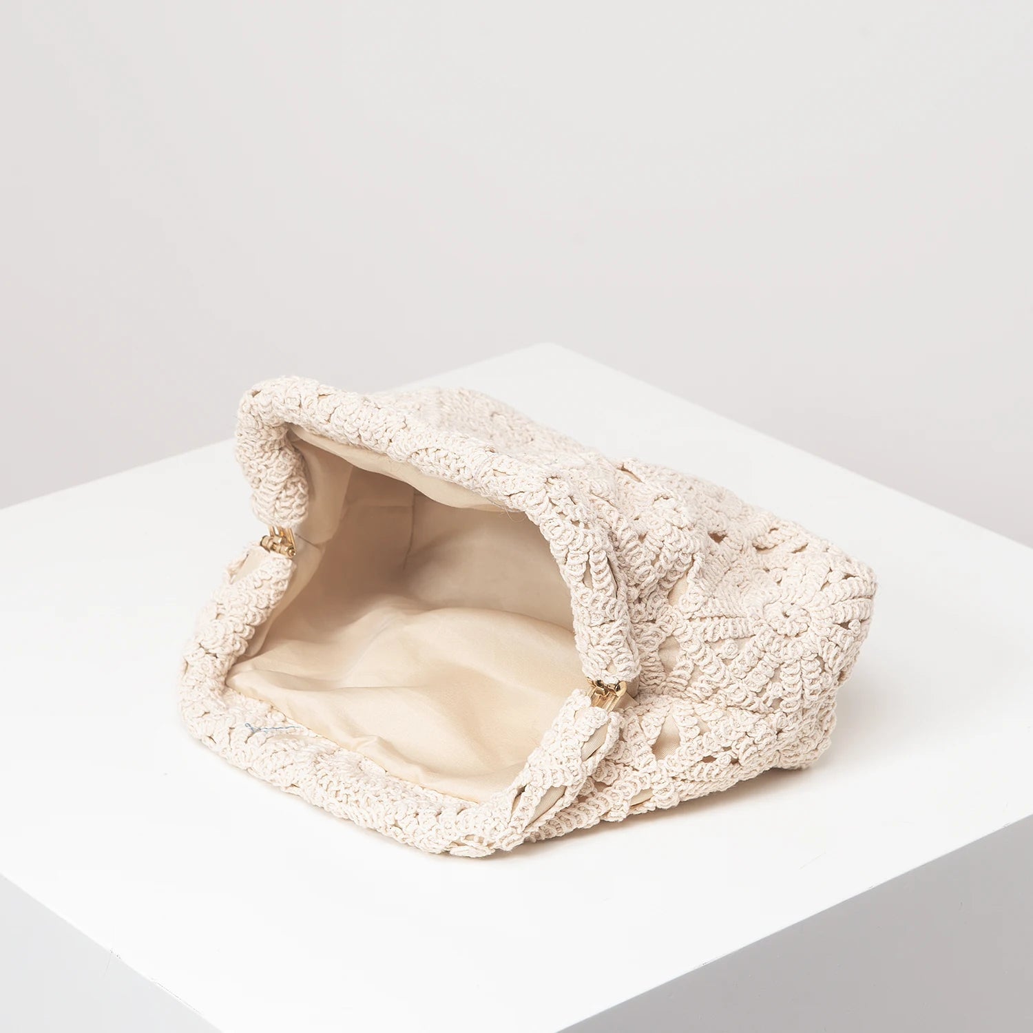 SOERA Sophia Floral Boho Clutch - Bag - Beige