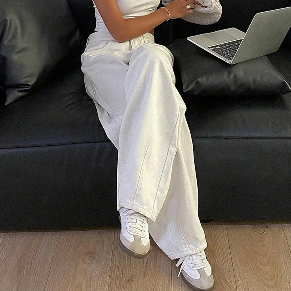 SOERA Gabrielle Wide Leg Baggy Jeans - Bottoms - jc1774532669744865606 XL