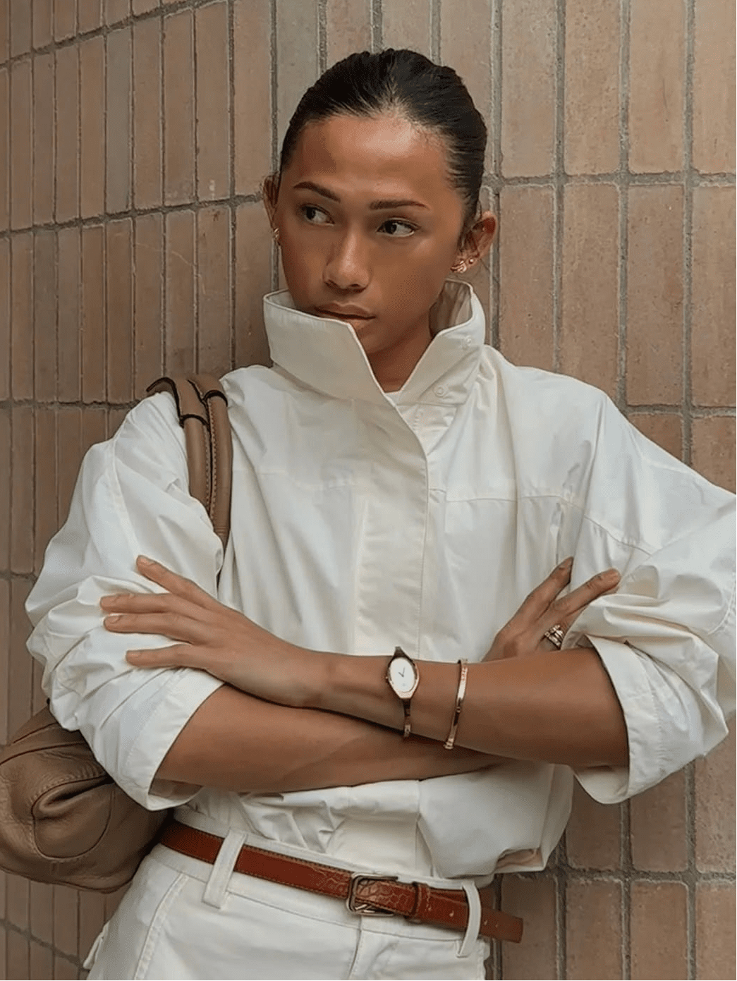 SOERA Bianca Hooded Waterproof Bomber Jacket - Coats & Jackets - White S
