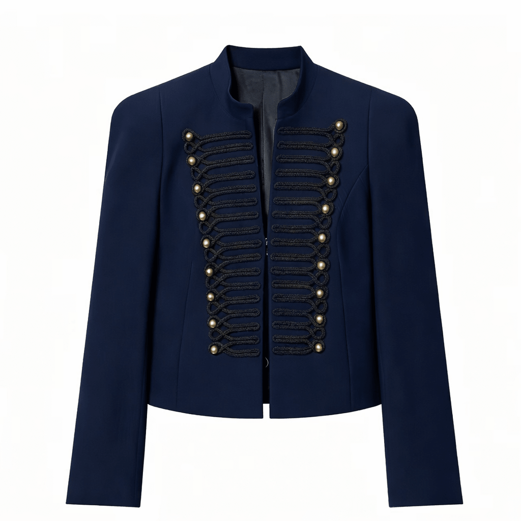 SOERA Nadya Stand Collar Napoleon Jacket - Coats & Jackets - 1005010480314074-;tZ1774621553169965708 L