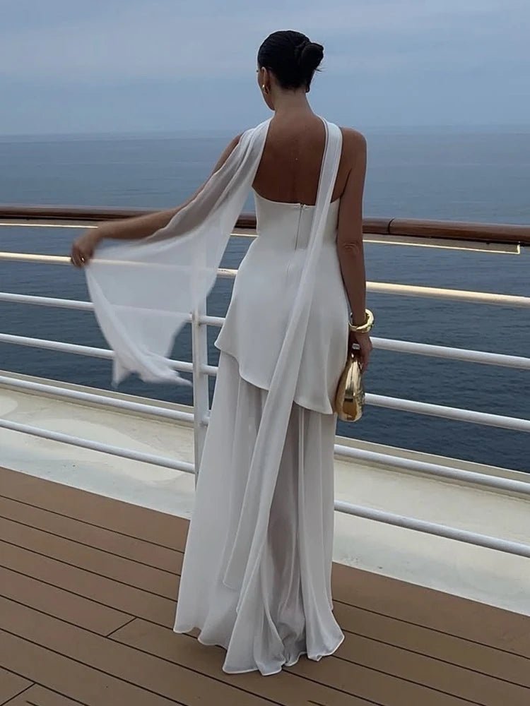 SOERA Astoria Strapless Bodice Maxi Dress - Dress - White S