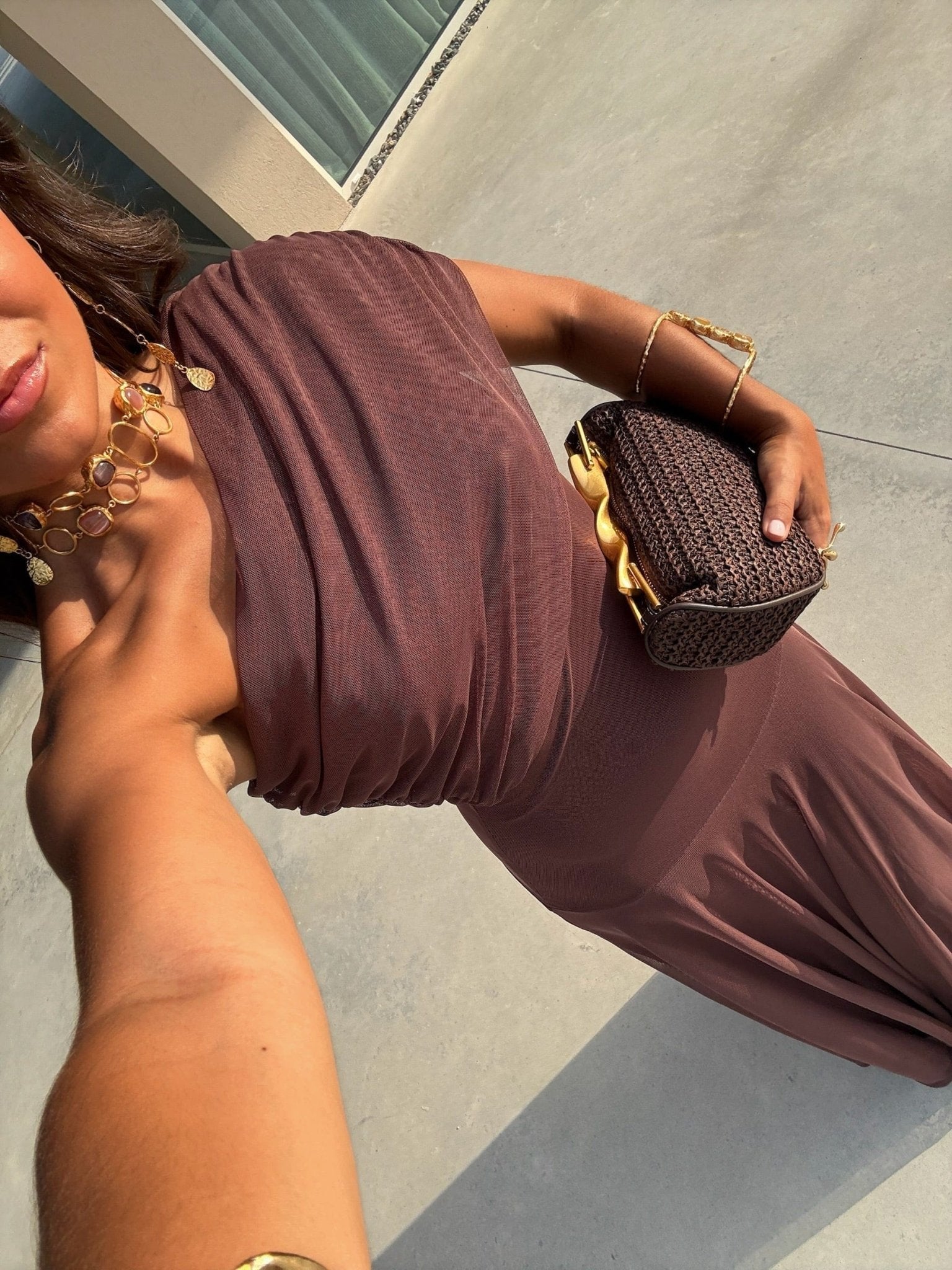 SOERA Daniella Mesh Maxi Dress - Dresses - FR1770927322293430453 XL