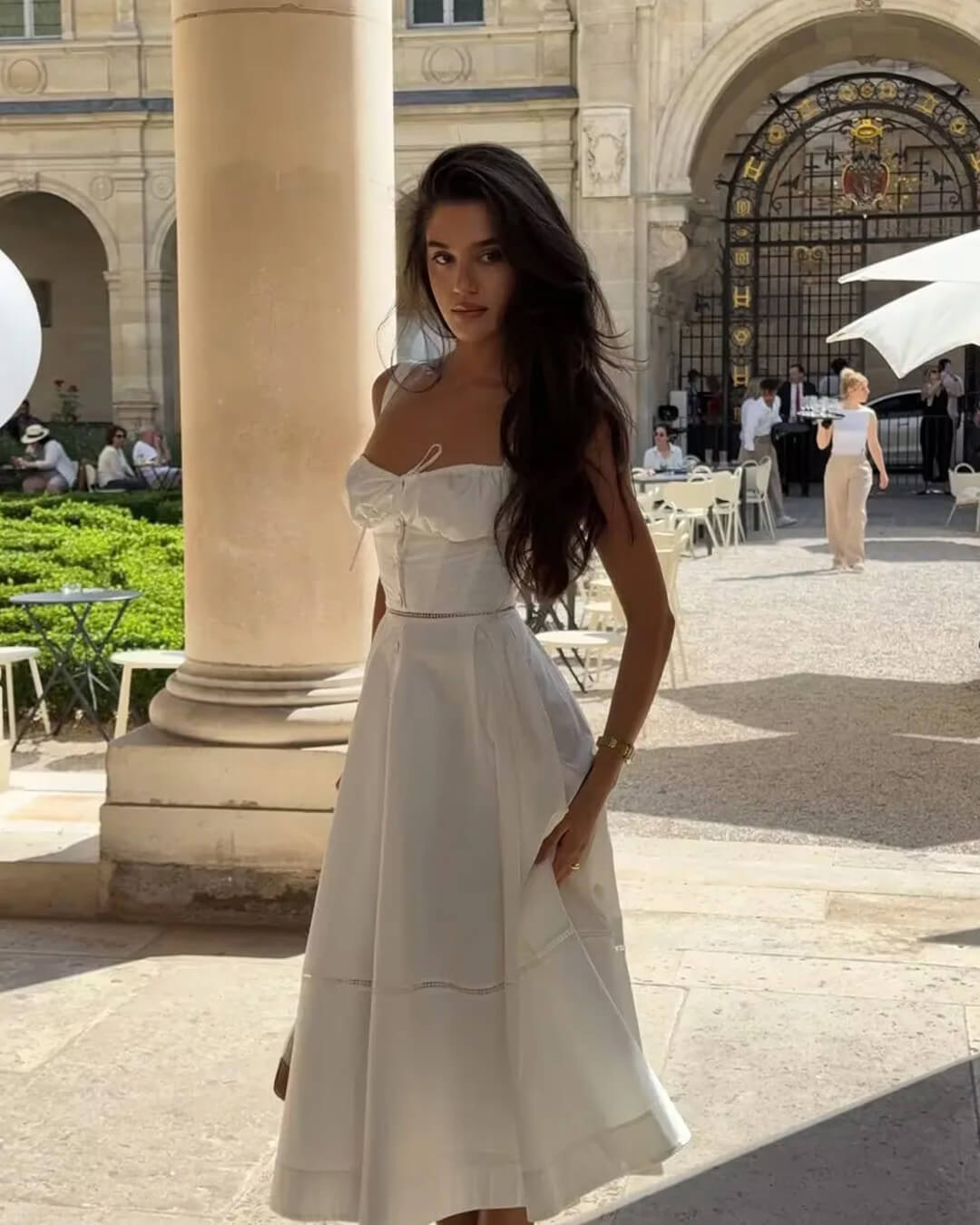 SOERA Dina Sleeveless Sweetheart Midi Dress - Dresses - mK1774532669741807443 M