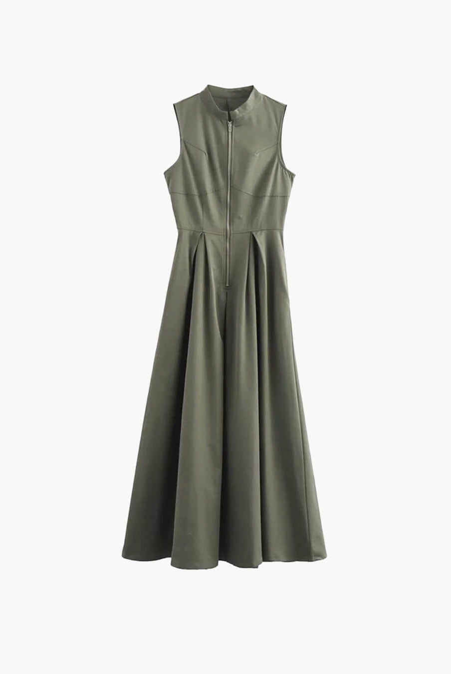 SOERA Jessica Sleeveless Midi Dress - Dresses - 1005007606639334-;xR1772045931504000937 Beige S