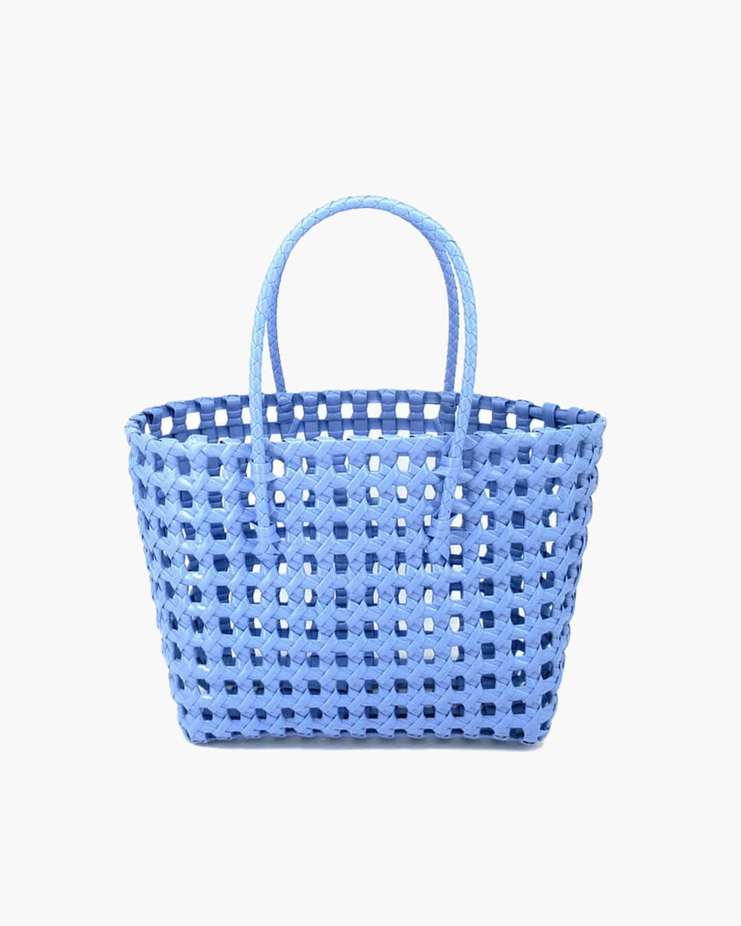 SOERA Cresta Open-Weave Tote Bag - Handbags - Light Blue