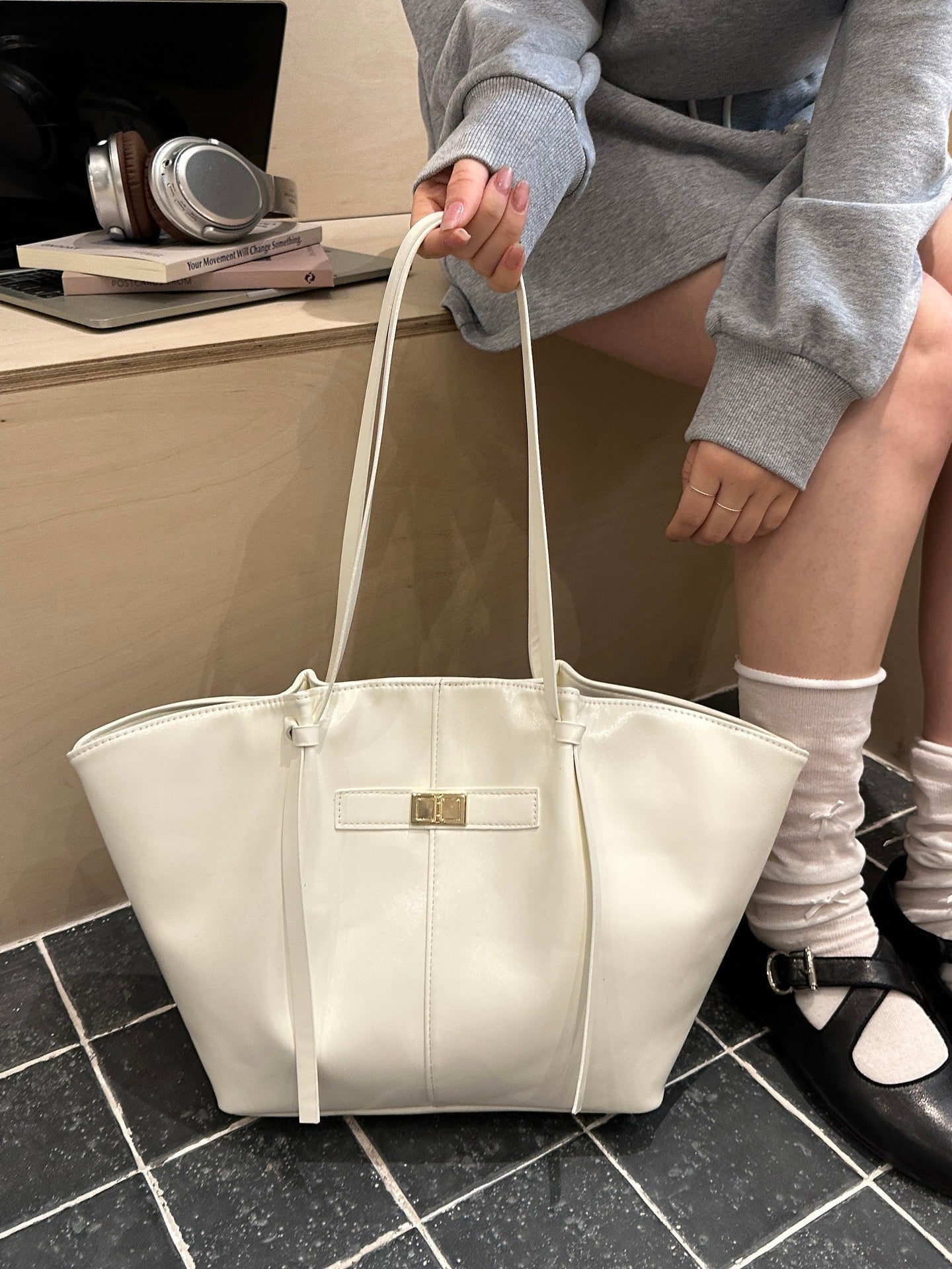SOERA Gerda Shopper Bag - Handbags - White Regular
