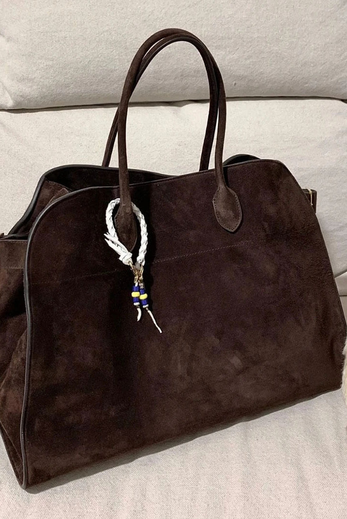 SOERA Henna Shopper Bag - Handbags - DBAD2-WK370001 Suede Brown