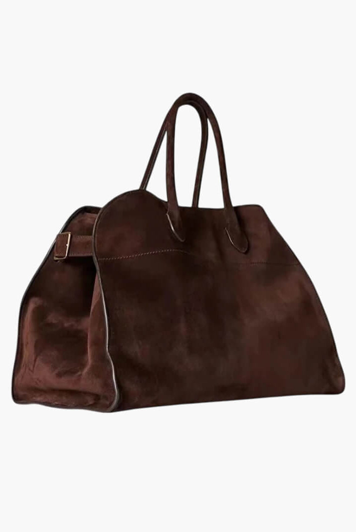 SOERA Henna Shopper Bag - Handbags - DBAD2-WK370001 Suede Brown