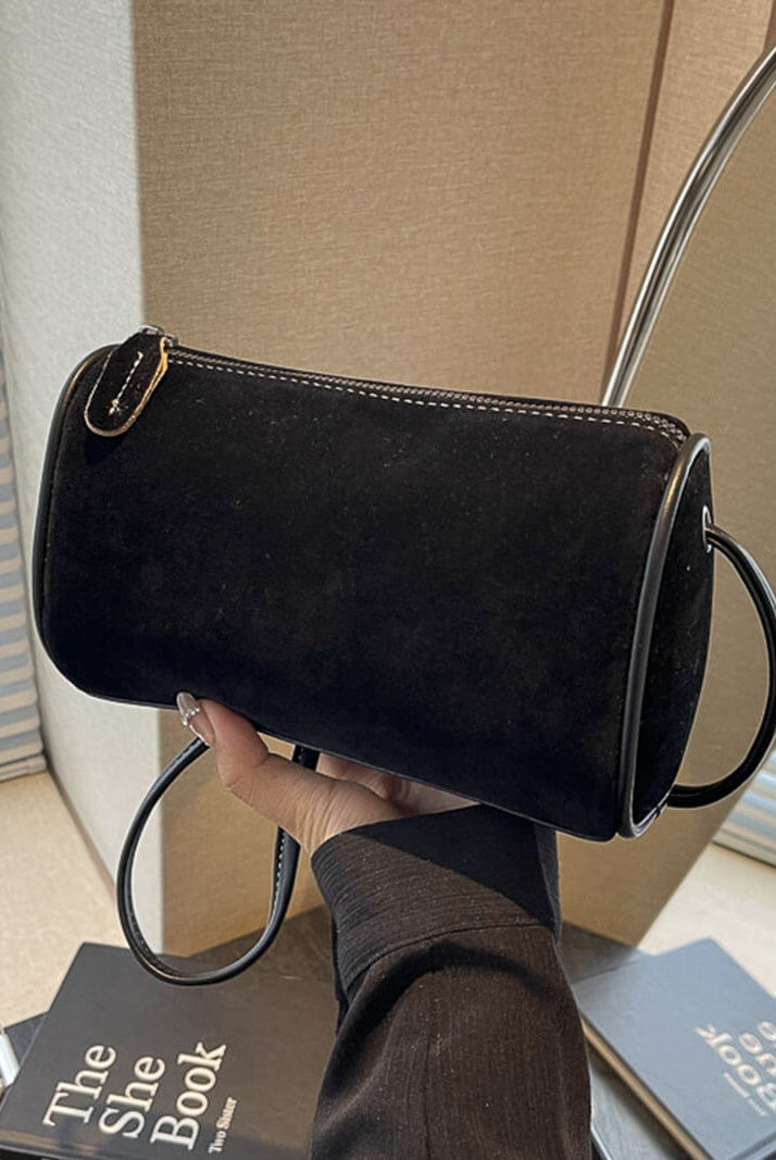 SOERA Lara suede bag - Handbags - Soera-Ruby-bag-sueden-black Black