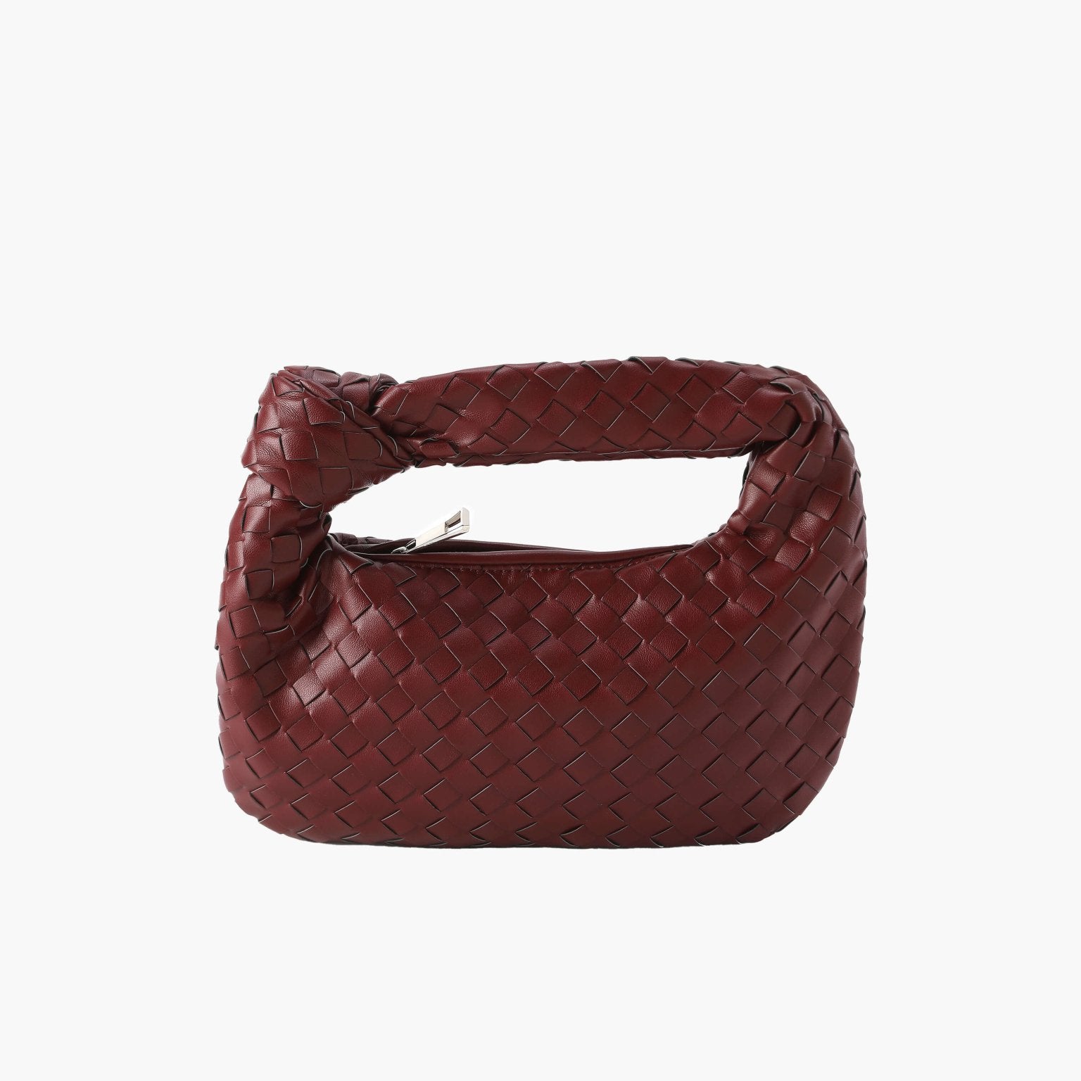 SOERA Woven bag mini - Handbags - DBAD2-QK389009 burgundy