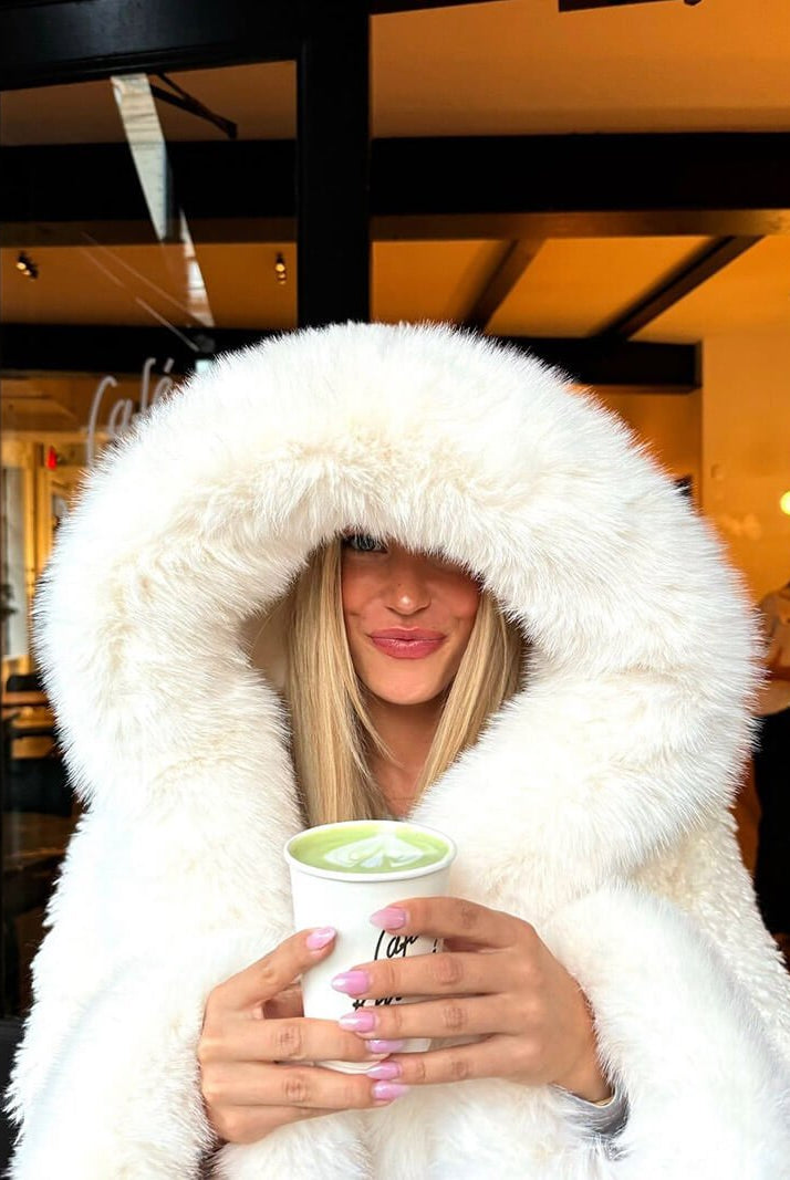 SOERA Henna Faux Fur Jacket - jackets - White S