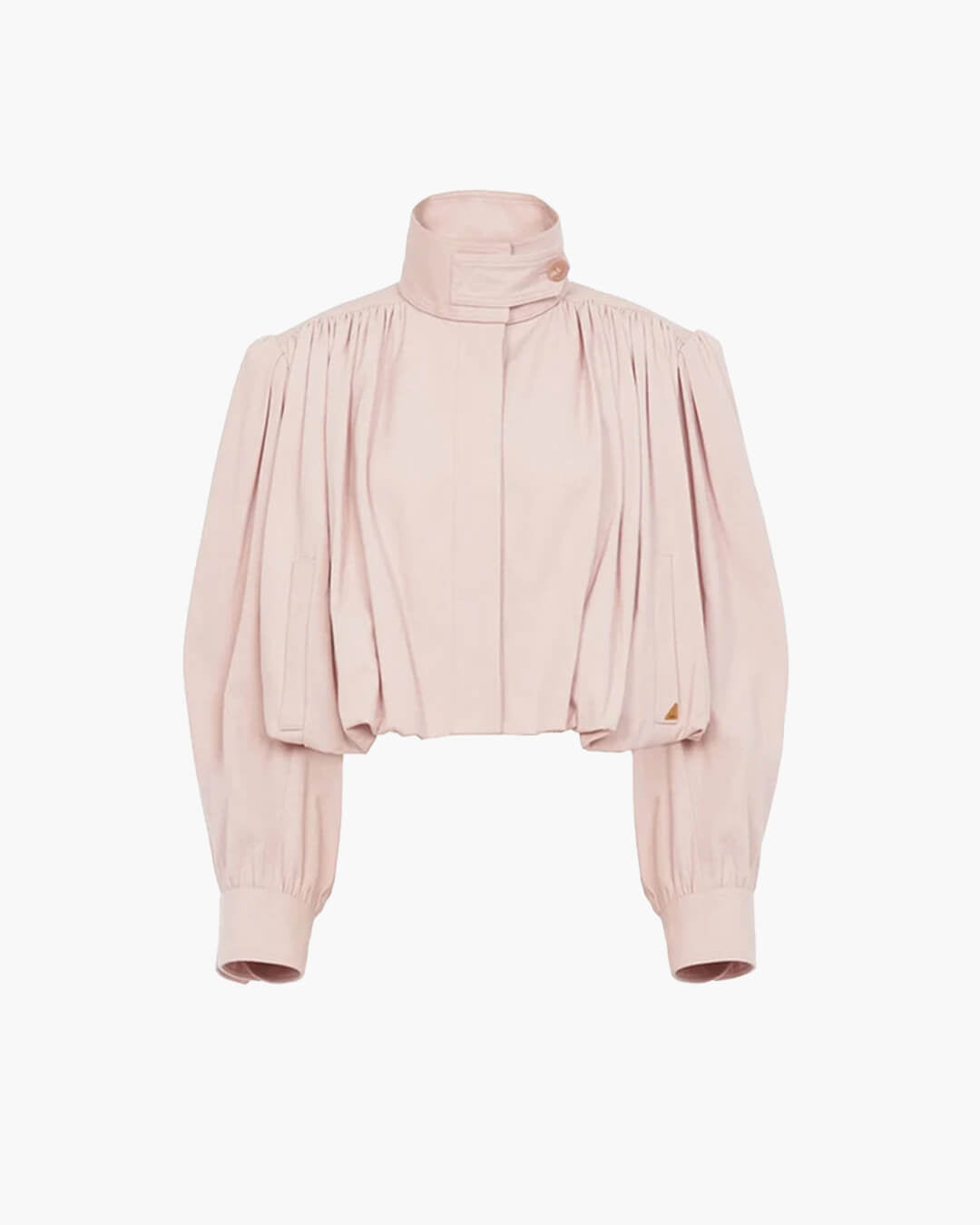 SOERA Jenna Loose Fit Pleated Jacket - Jackets - 1005009529250279-;RR1775118758913130115 Pink S