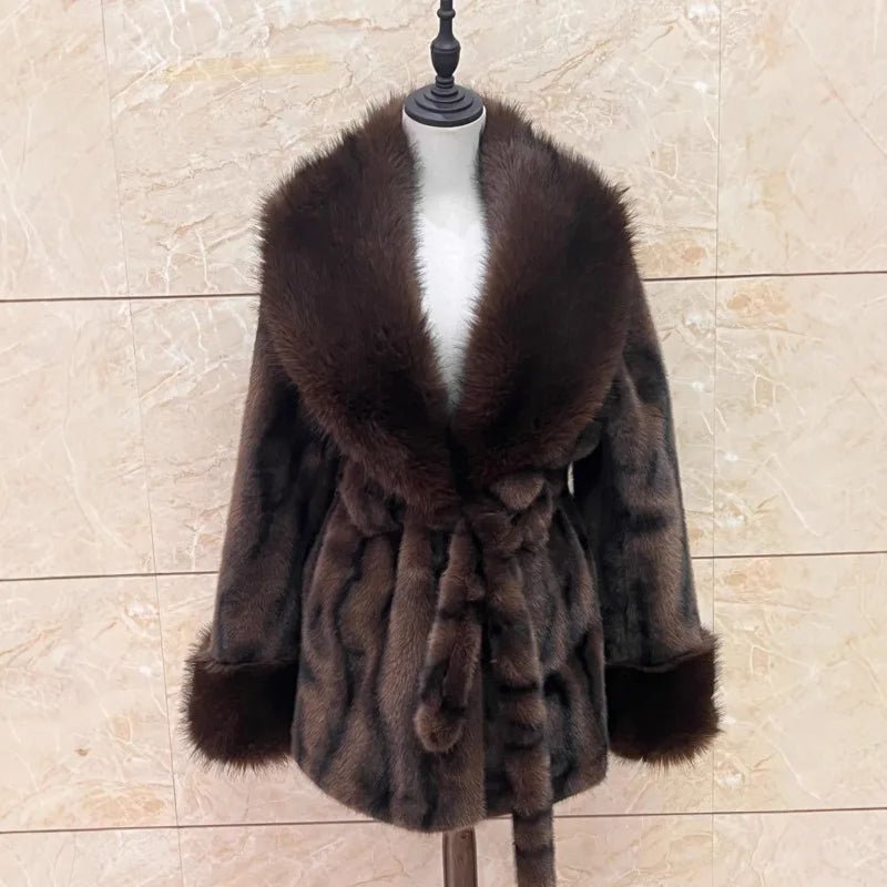 SOERA Louise Faux Fur Coat - Jackets - 3256809693133156-;yQ1765284569740462848 S Coffee