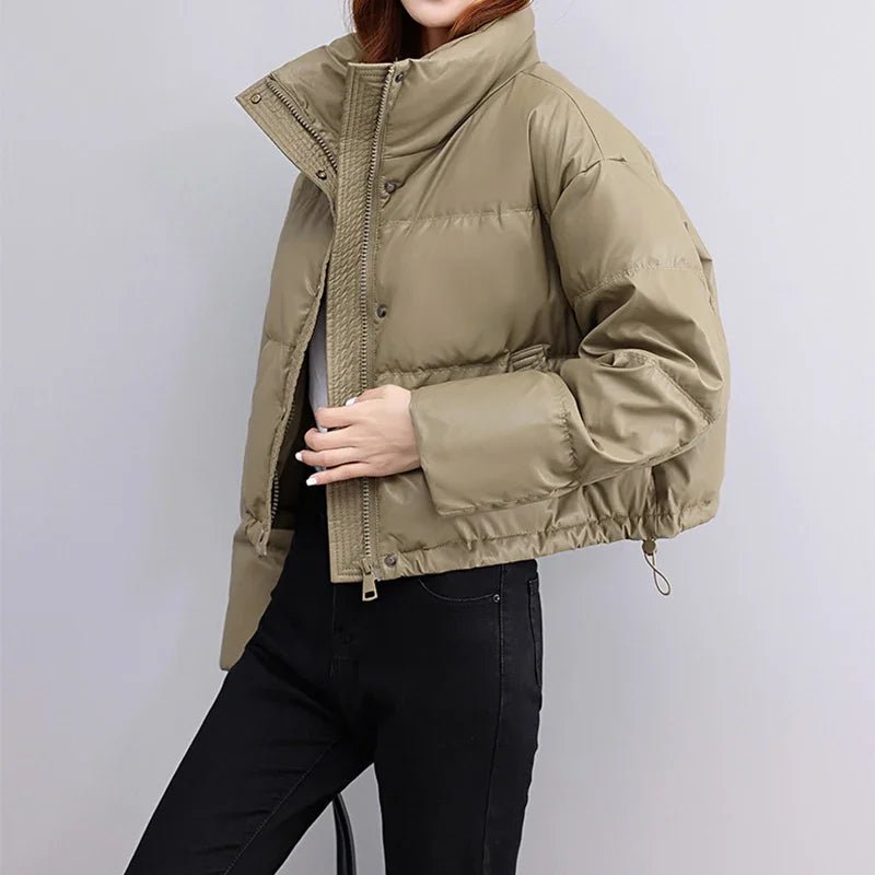 SOERA Mira Puffer Jacket - Jackets - 3256807623832358-;Ea1763625119667054279 Olive M