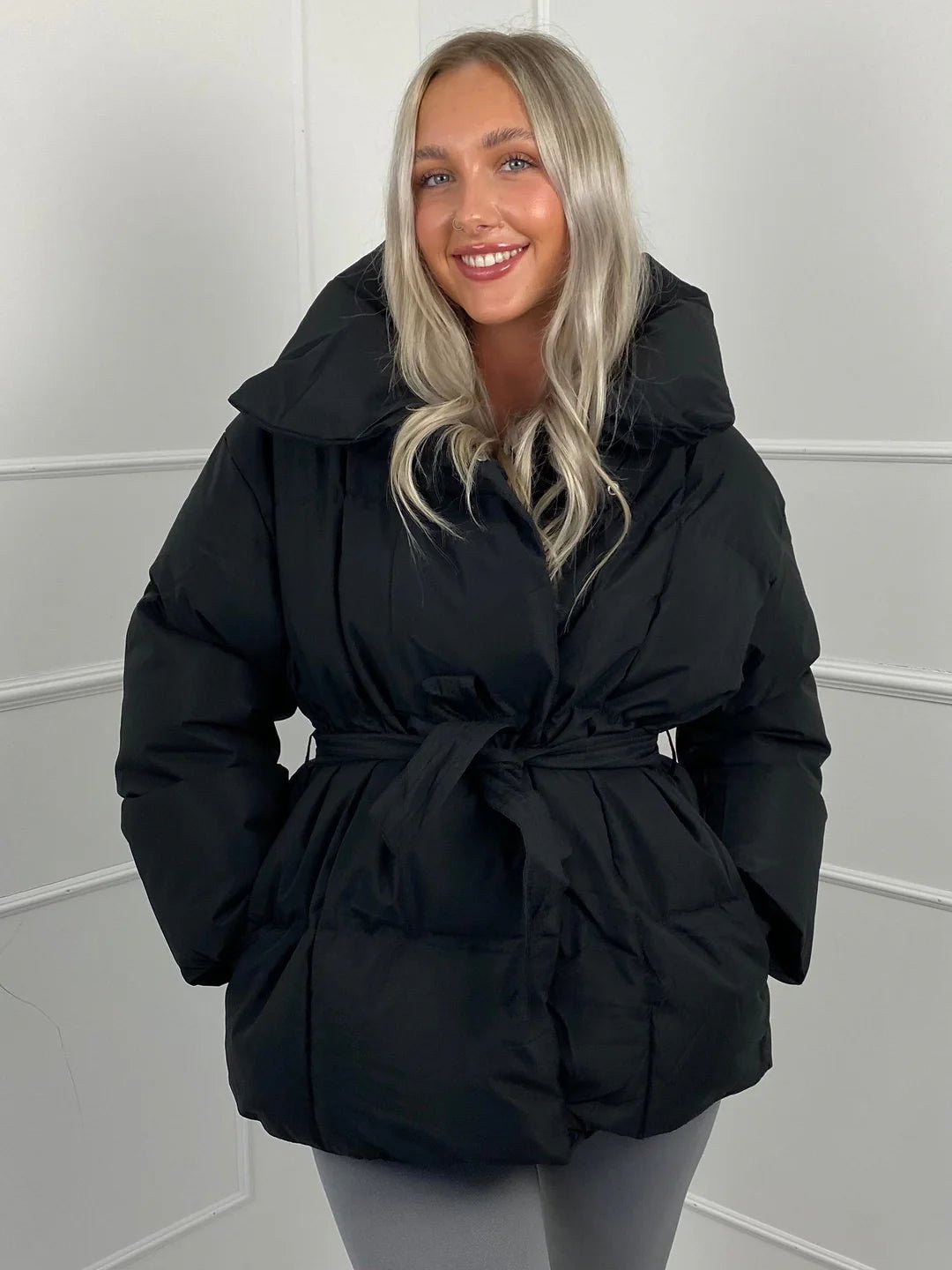SOERA Miranda Puffer Jacket - Jackets - jG1762772375822145254 Black L
