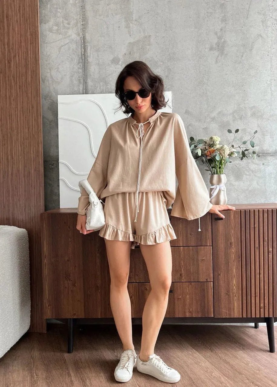 SOERA Celeste Azure Lounge Set - Matching Sets - Beige S