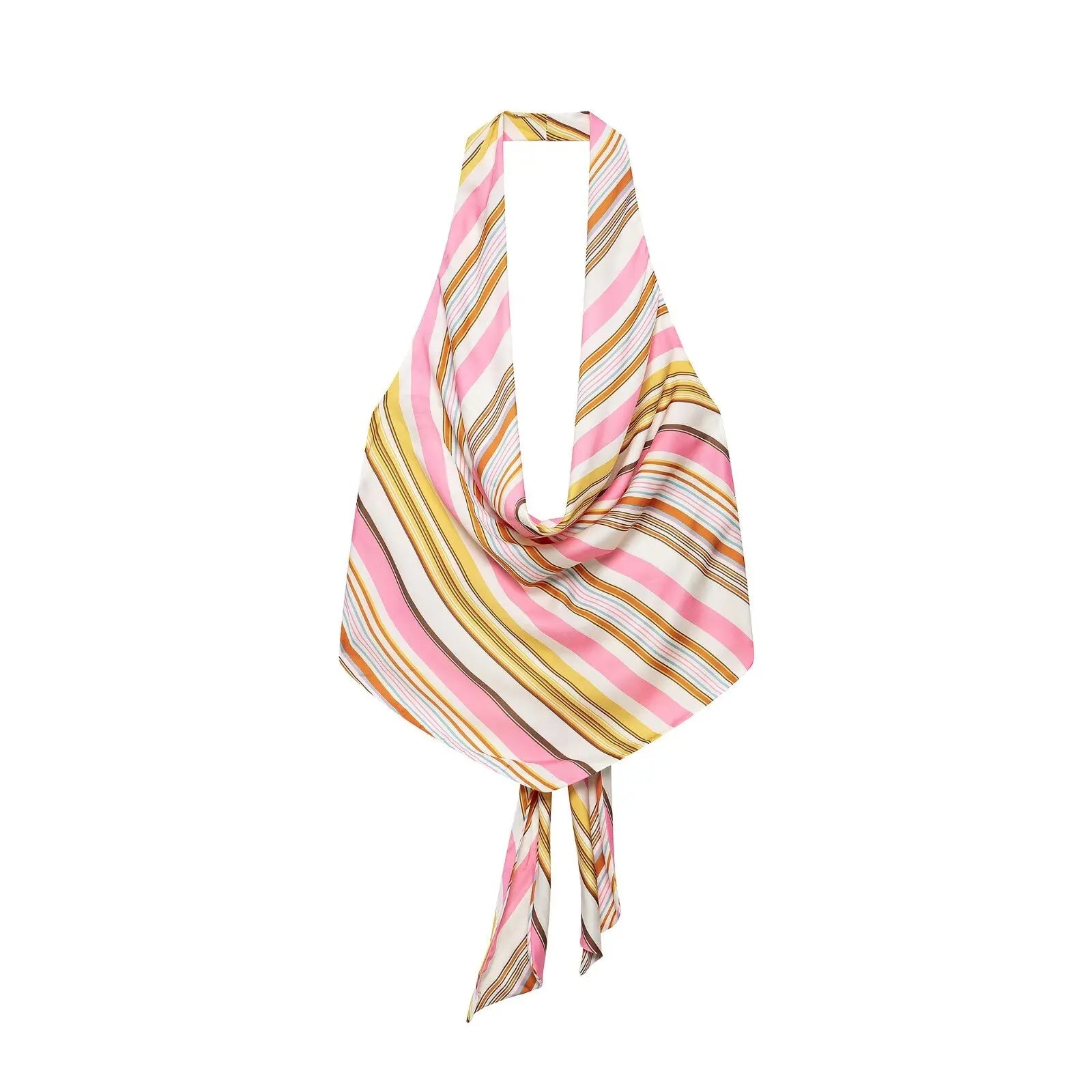 SOERA Sienna Bohemian Striped Satin Two - Piece Set - Matching Sets - Set M