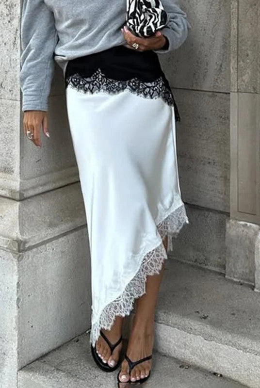 SOERA Leslie Asymmetric Midi Skirt - Skirts - 1005010028276612-;HZ1771839651349838171 L