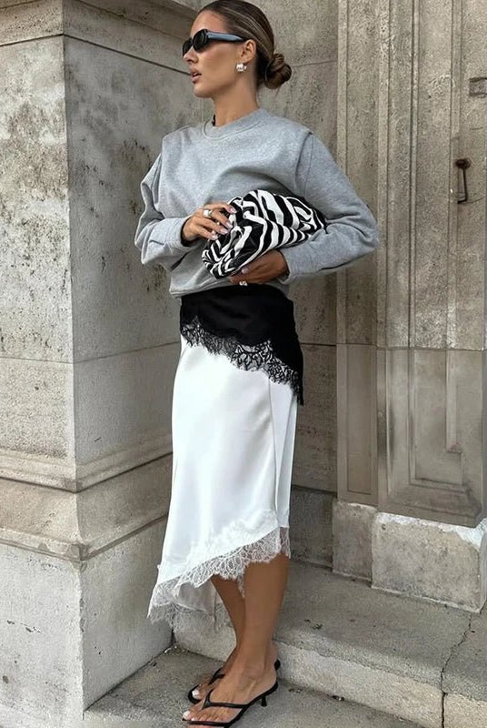 SOERA Leslie Asymmetric Midi Skirt - Skirts - 1005010028276612-;tH1771839651349505500 S