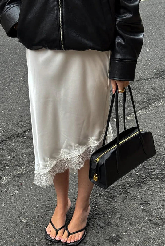 SOERA Leslie Asymmetric Midi Skirt - Skirts - 1005010028276612-;xk1771839651349658996 M