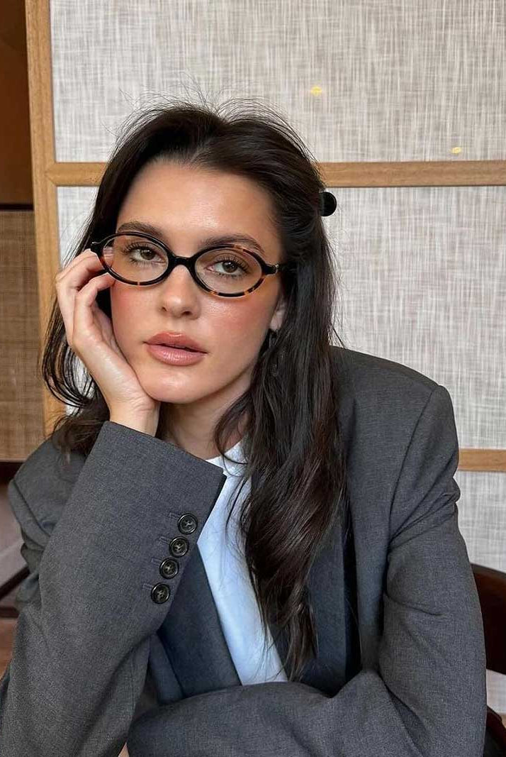 SOERA Clarence Oval Sunglasses - Sunglasses - DJED2-WK360011 Leopard Clear Regular