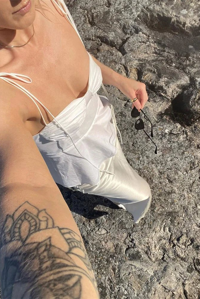 SOERA Jada Peplum Corset Cami Top - Tops - 1005007226627562-;Xd1771345867932680562 White S