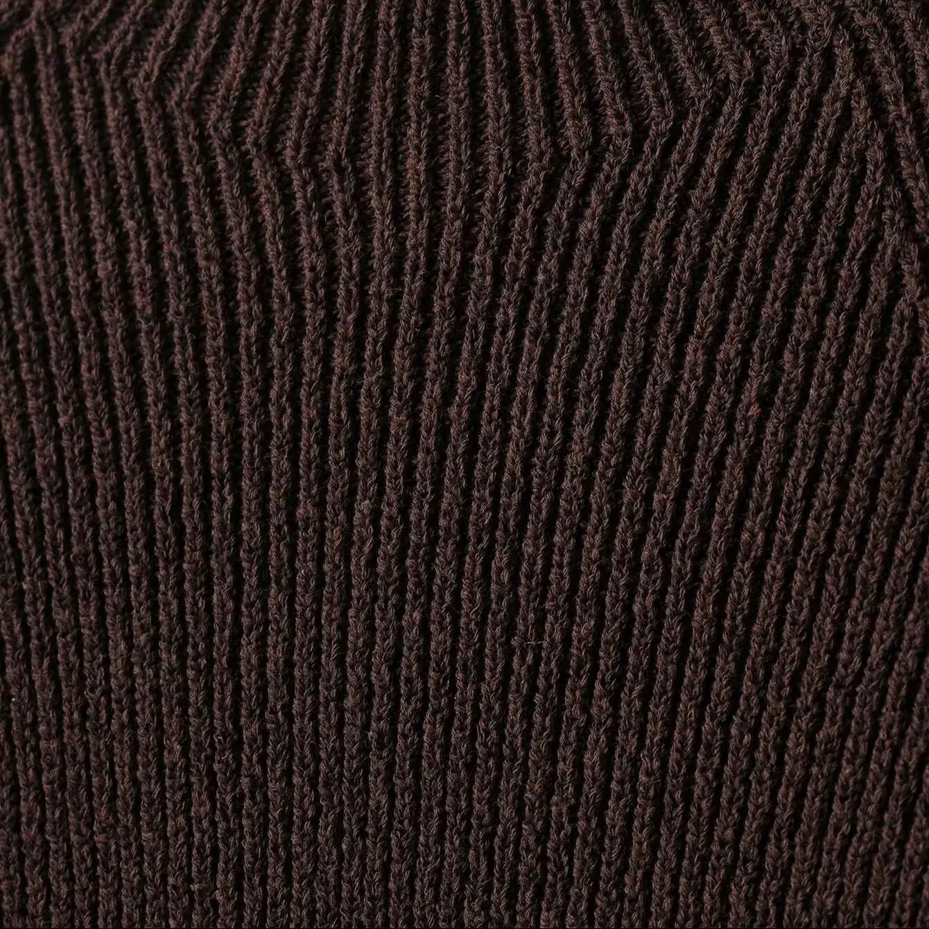 SOERA Paloma Seamless Knit Crop Top - Tops - 1005010013338125-;XS1764703454034663875 Brown L