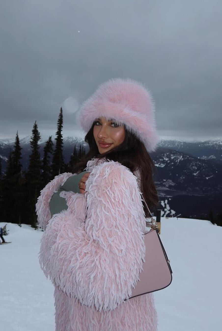 SOERA Tracy Faux Fur Hat - Winter Hats - 1005008183093004-;NZ1764102178841093335 Pink