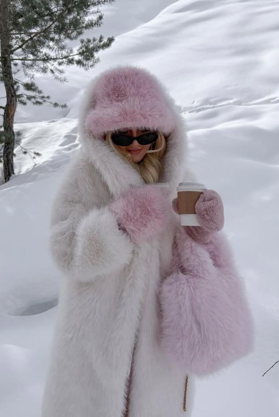 SOERA Tracy Faux Fur Hat - Winter Hats - 1005008183093004-;XD1764102178842006515 White