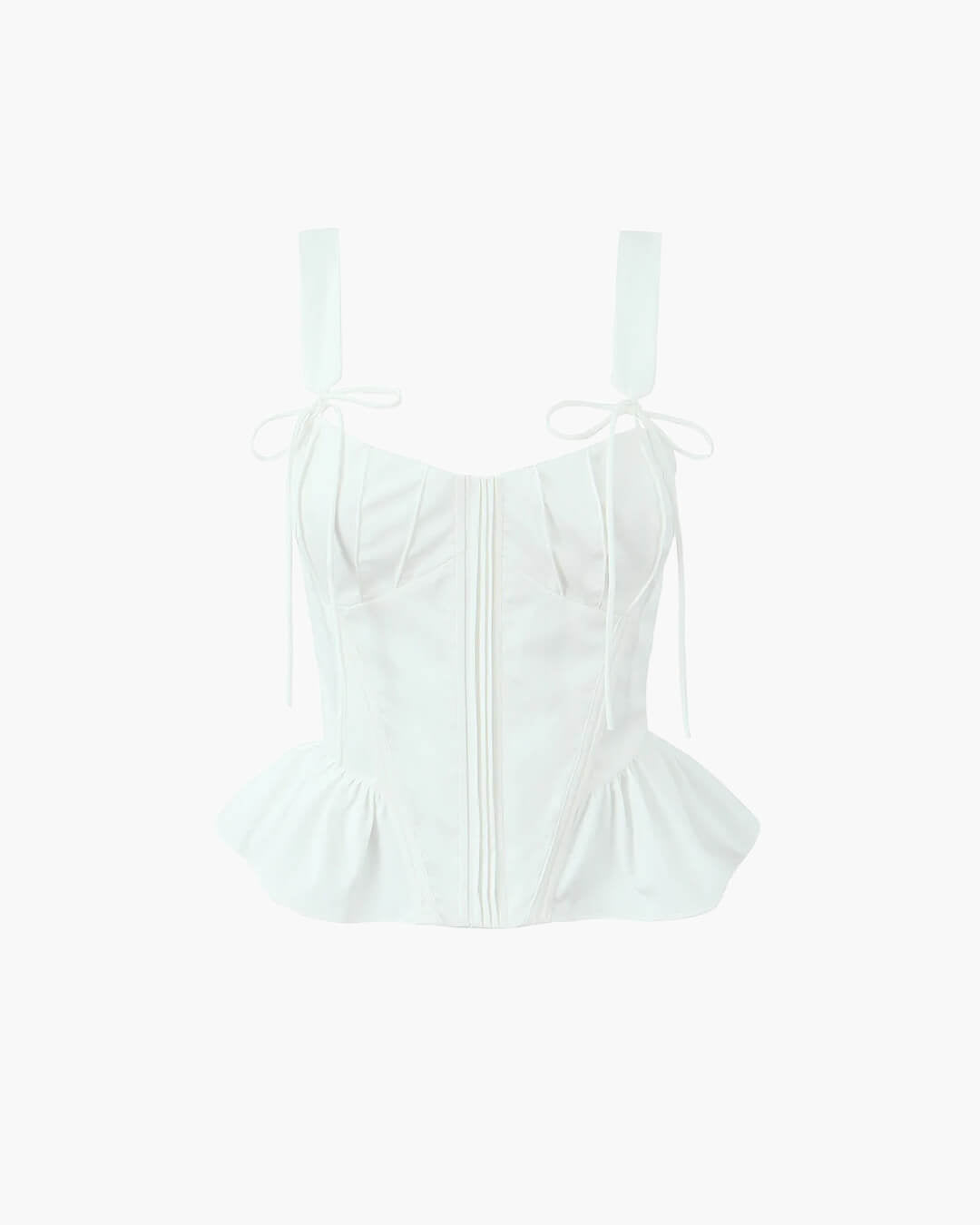 SOERA Karley Ruffled Hem Corset Top - Womenโs Tops - 1005007082265843-;Cw1771494652190828072 L