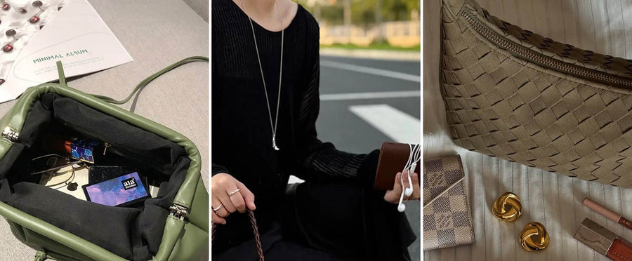 Strukturierte Lederhandtaschen: Der Herbst-Silhouetten-Report