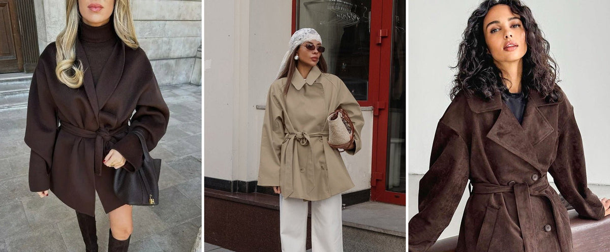 The Belted Wrap Coat: Six Ways to Cinch This October - SOERA