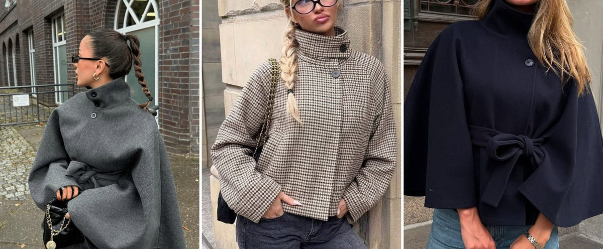 Der Cape-Jacket: Wie du Herbsts kühnste Lage trägst - SOERA