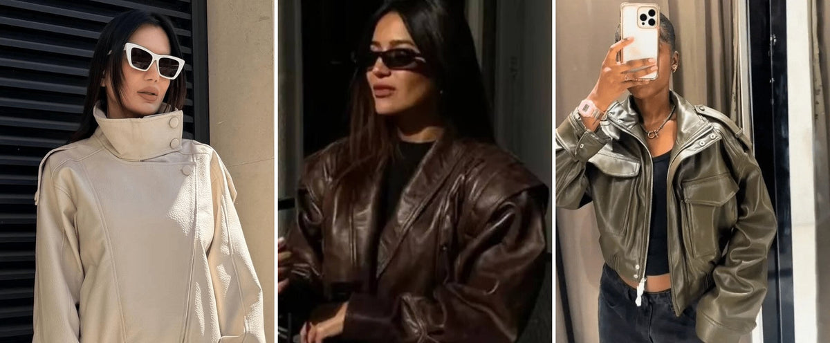 Der Leder-Look-Edit: Jacken, die sich ihren Platz verdienen