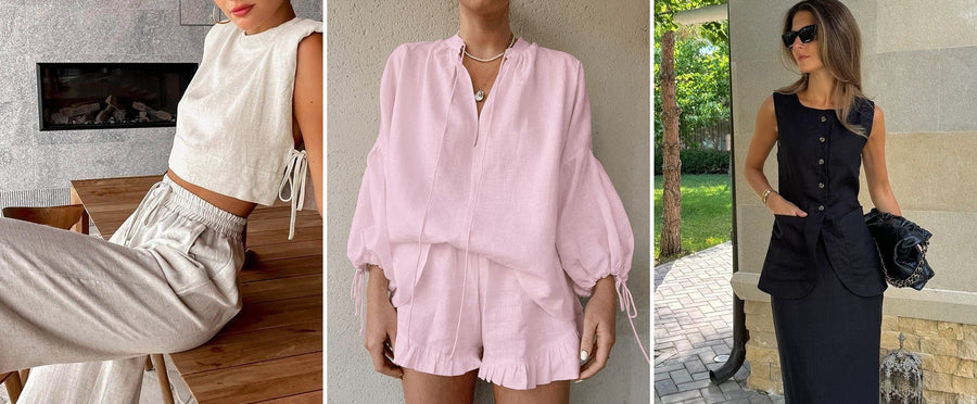 Das Linen-Co-Ord: Fünf Outfits, bevor die Saison wechselt