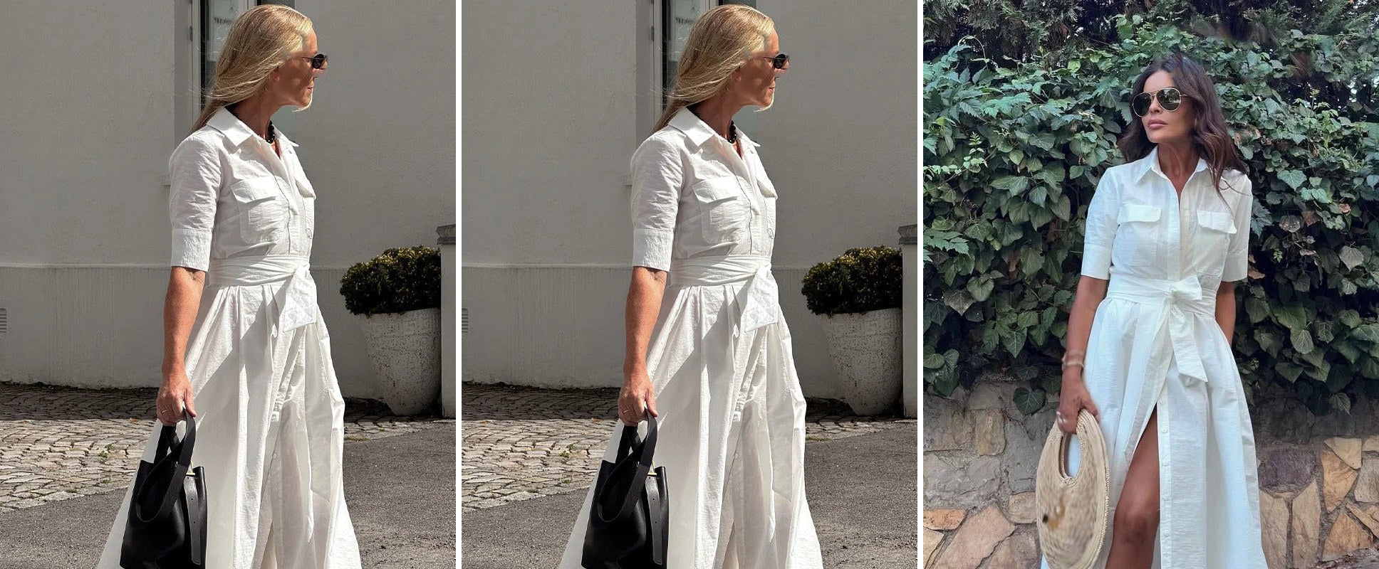The Poplin Shirt Dress: Summer's Crispest Silhouette