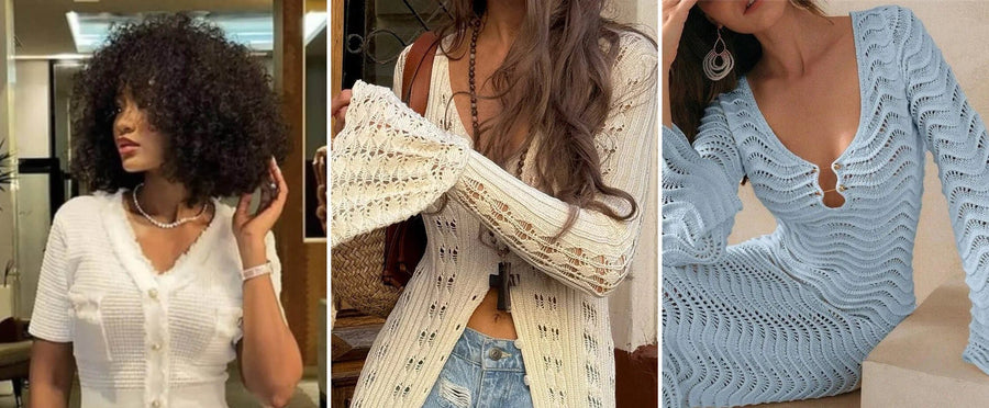 Das Strickkleid: Fünf Outfits für den frühen Herbst