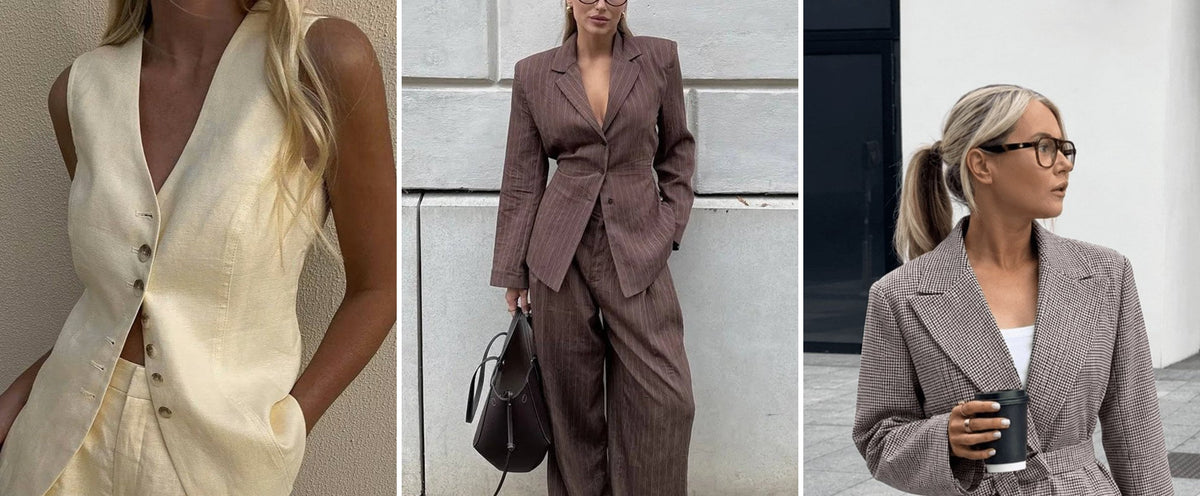 The Tailored Trouser Suit: Autumn's Sharpest Co-Ord - SOERA