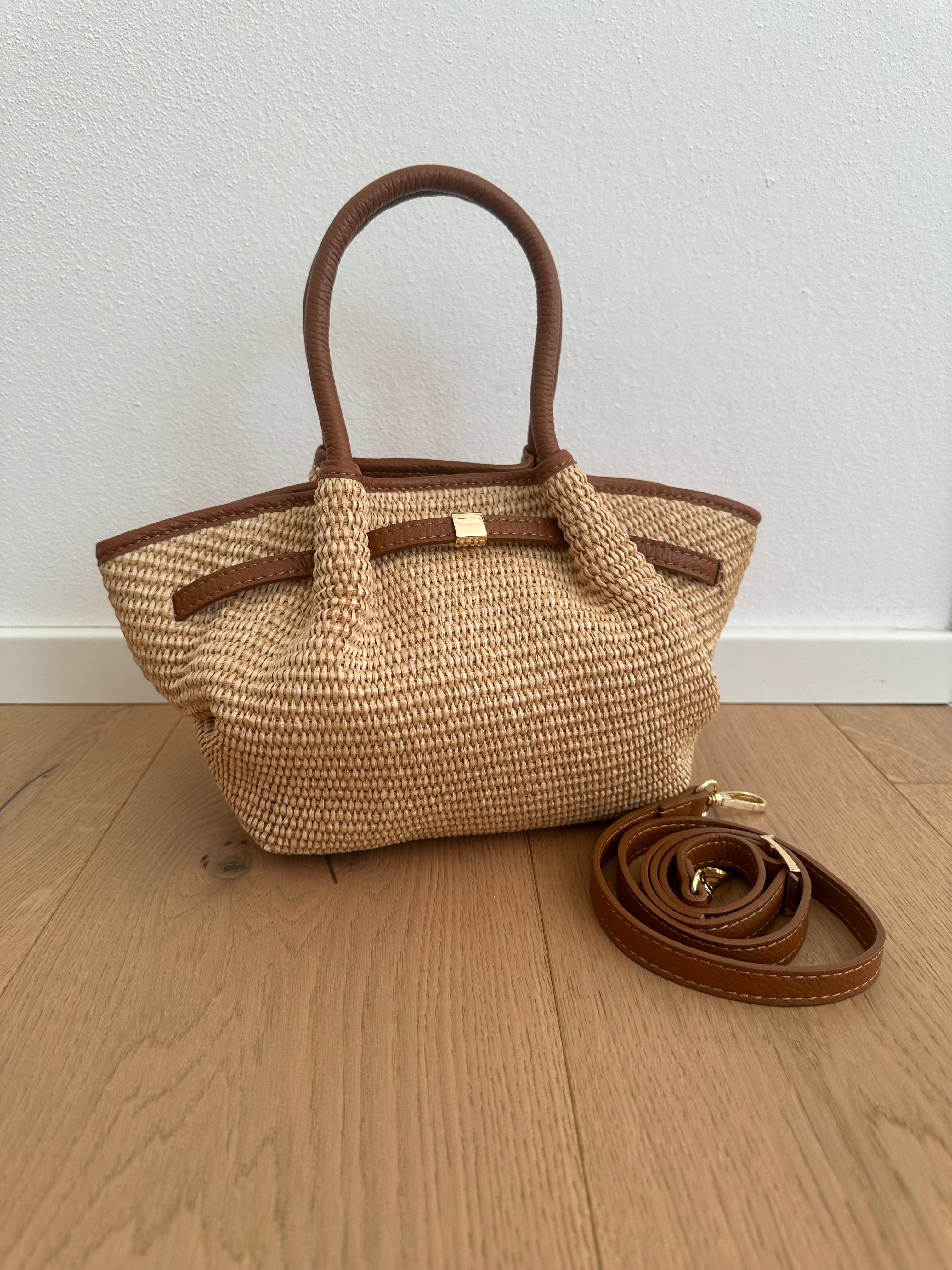 Francia Borsa Shopper Piccola Intrecciata