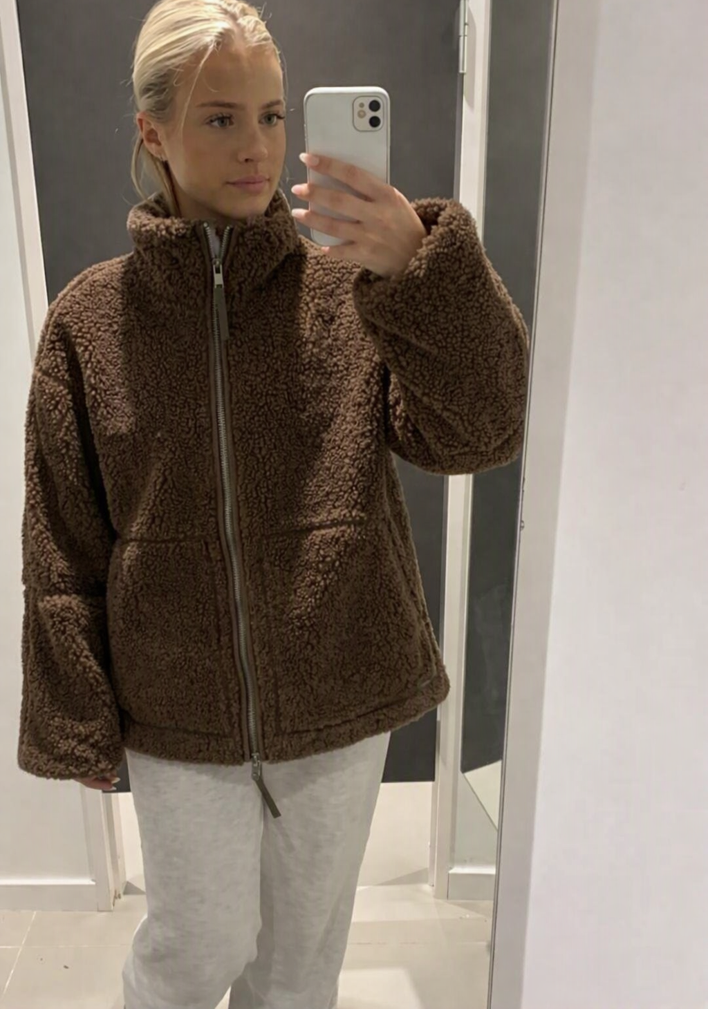 Tidy Teddyjacke mit Reißverschluss
